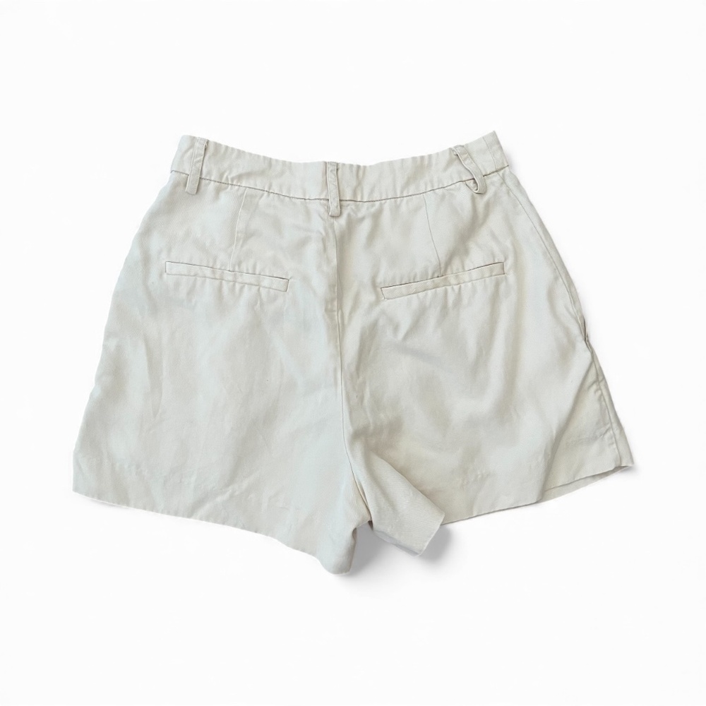 Reformation Mason Shorts - Oatmeal - Size 0 - Picture 3 of 9